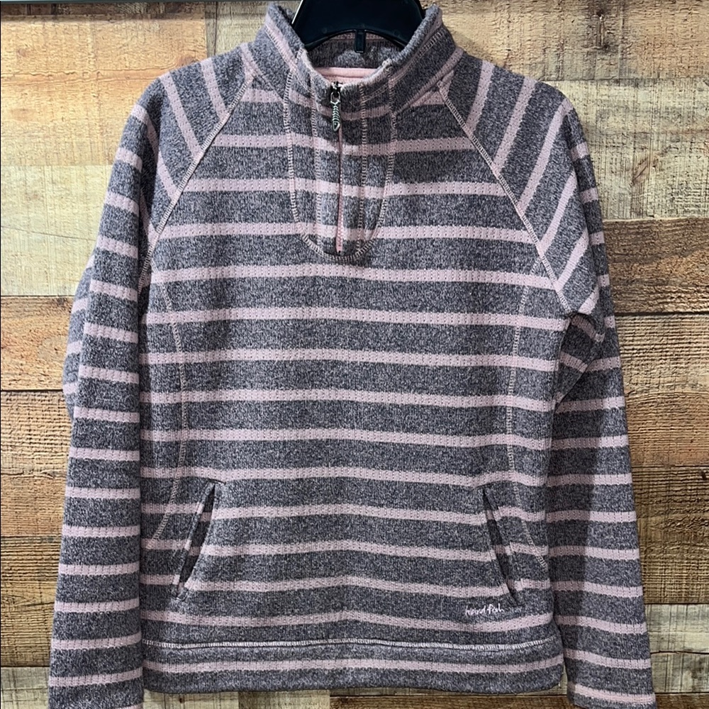 Weird Fish women's 1/4 zip pullover sweater size 12